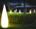 Duszek "M" biała lampa do domu i ogrodu 120cm