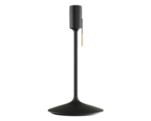 Champagne Table stojak do oświetlenia stołowego w kolorze czarnym