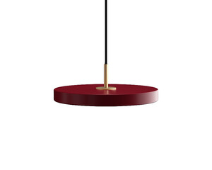 Lampa wisząca Asteria mini 31cm w kolorze rubinowo czerwonym